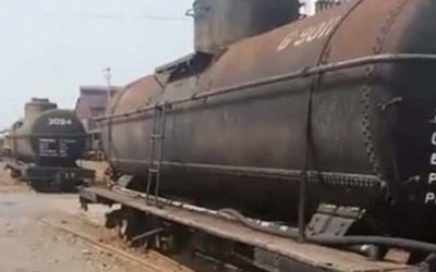 Tanques del antiguo ferrocarril serán usados para hospital